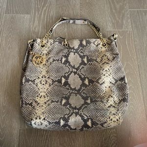 Michael Kors Snake Skin Purse